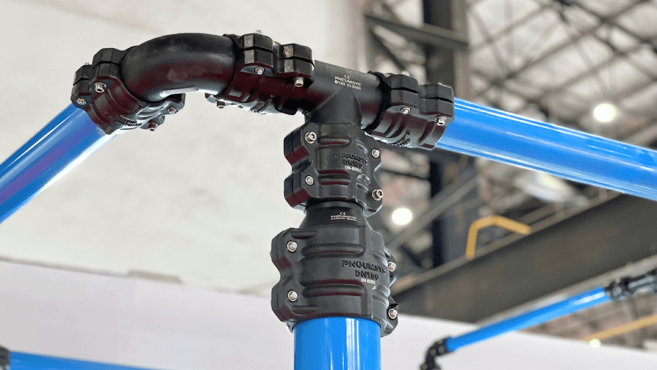 Compressed Air Piping Turnkey Solutions in India by Luthra Projects