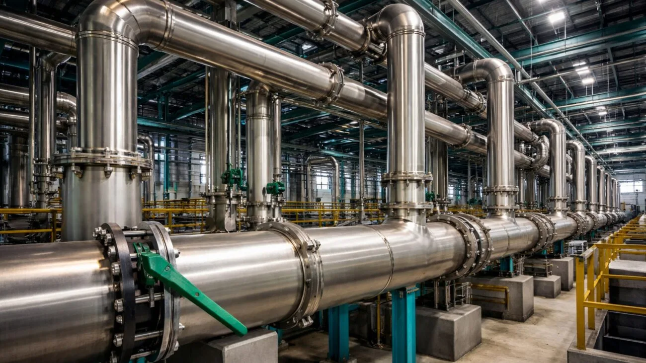 Industrial pipeline installation and pipeline system design by Luthra Projects in India