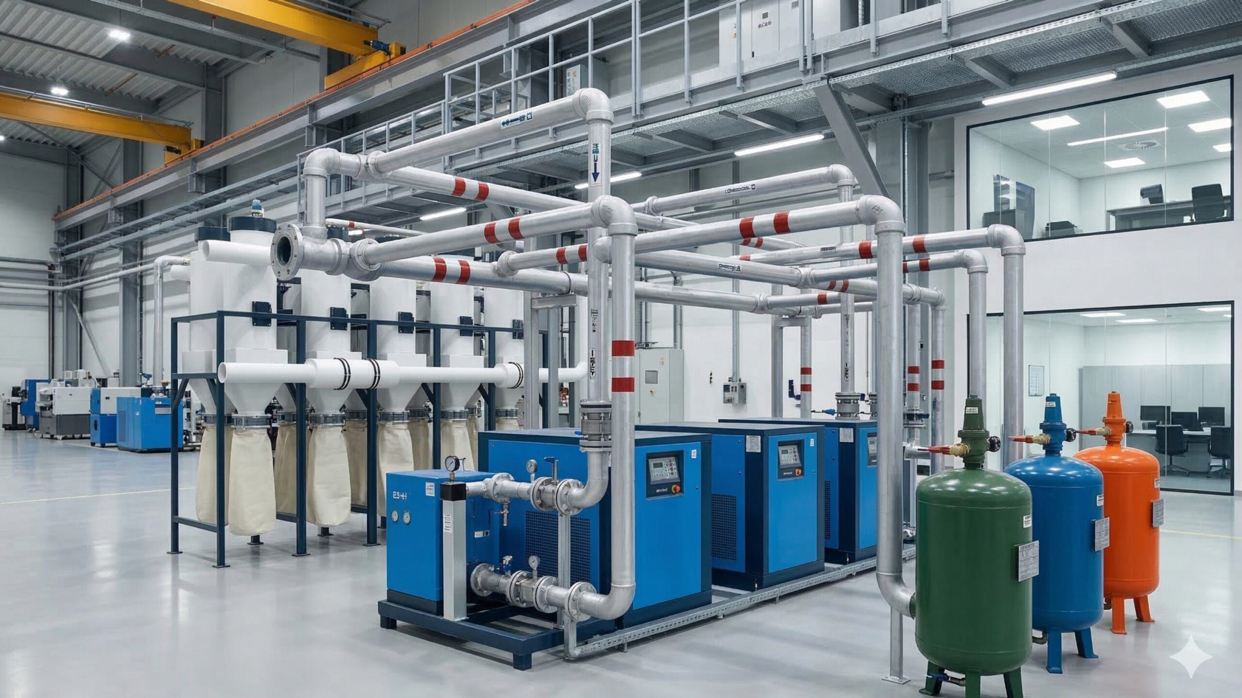 Engineering piping contractors in India installing industrial pipeline systems