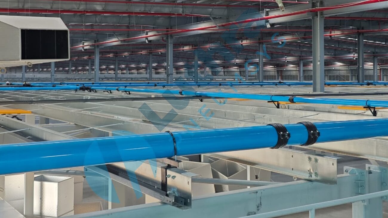 Industrial gas piping and air piping system installation in India